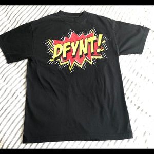 Men’s Dfynt Tee Shirt Black Size M